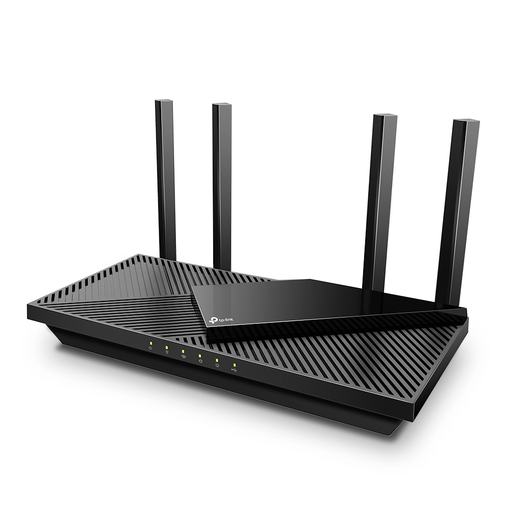  Wi-Fi 6 Router: AX3000 (2402+574) Mbps, 1x Gigabit WAN/4x Gigabit LAN, OFDMA  